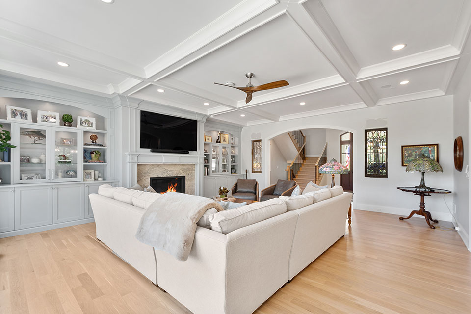 Northfield-Custom-Home-101 - Family Room Side View - Globex Developments Custom Homes