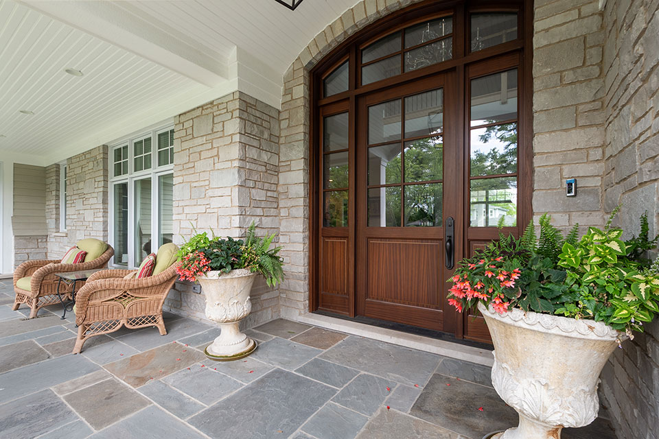 Northfield-Custom-Home-101 - Front Door - Globex Developments Custom Homes