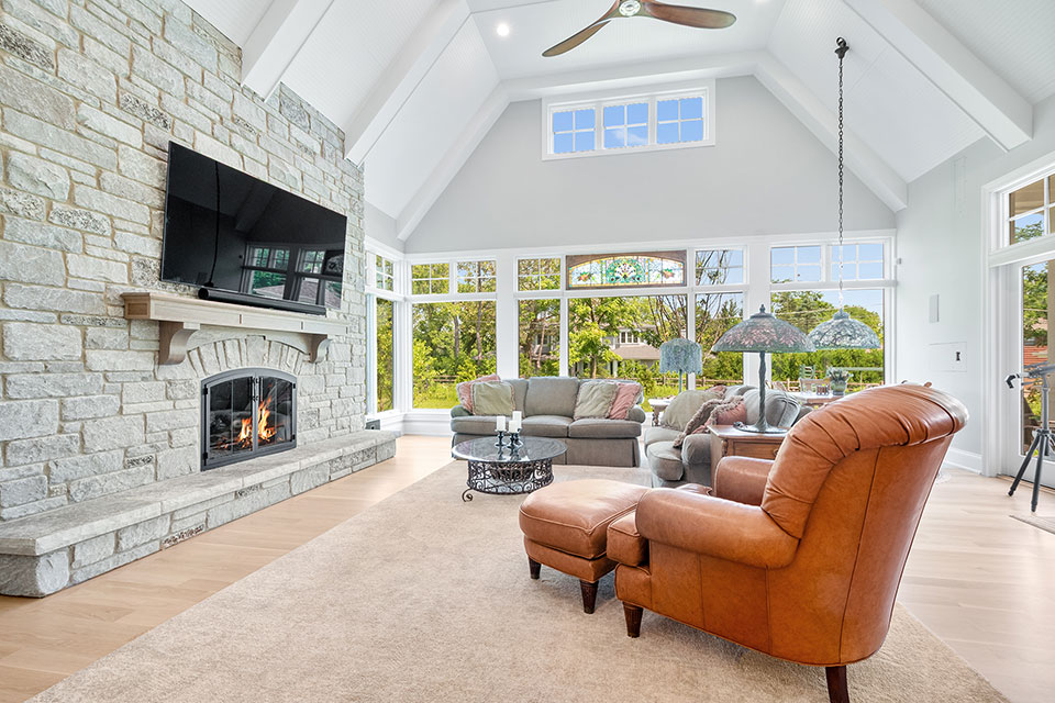 Northfield-Custom-Home-101 - Sun Room - Globex Developments Custom Homes