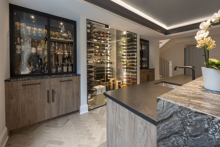 Custom Wine Cellar and Bar