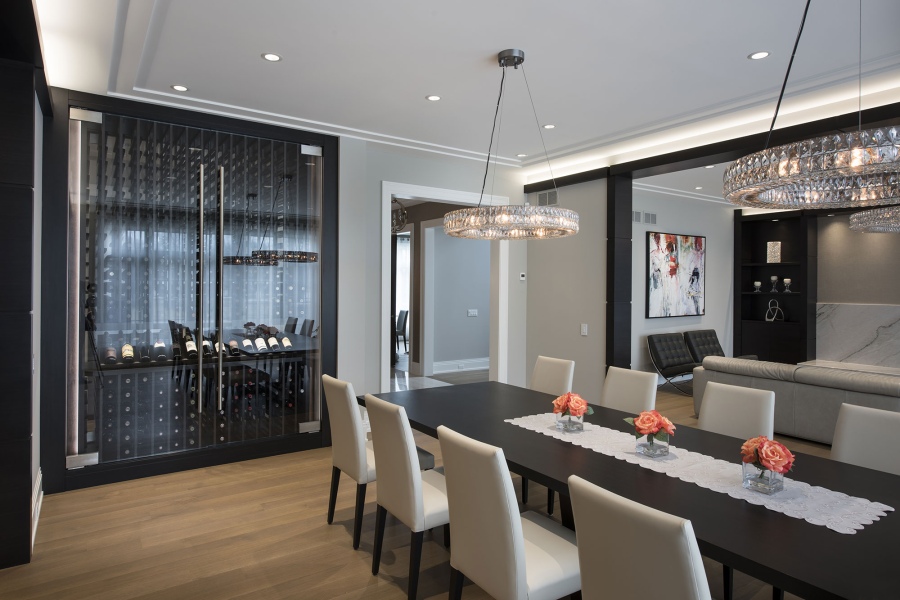 Custom Wine Refrigerator Cabinets