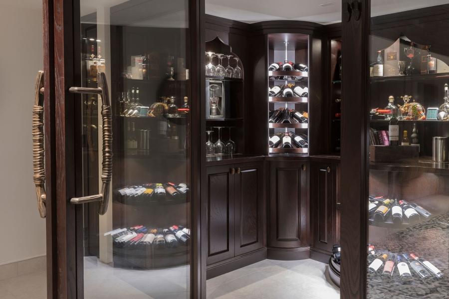 Custom Handles of Wine Cellar Door