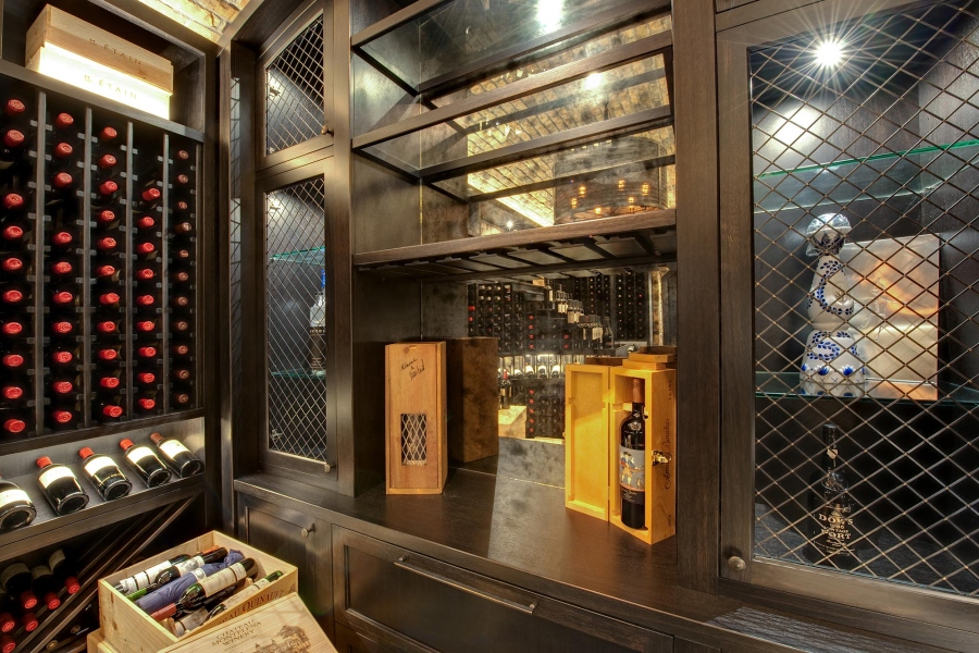 Custom Wine Cellar Cabinets