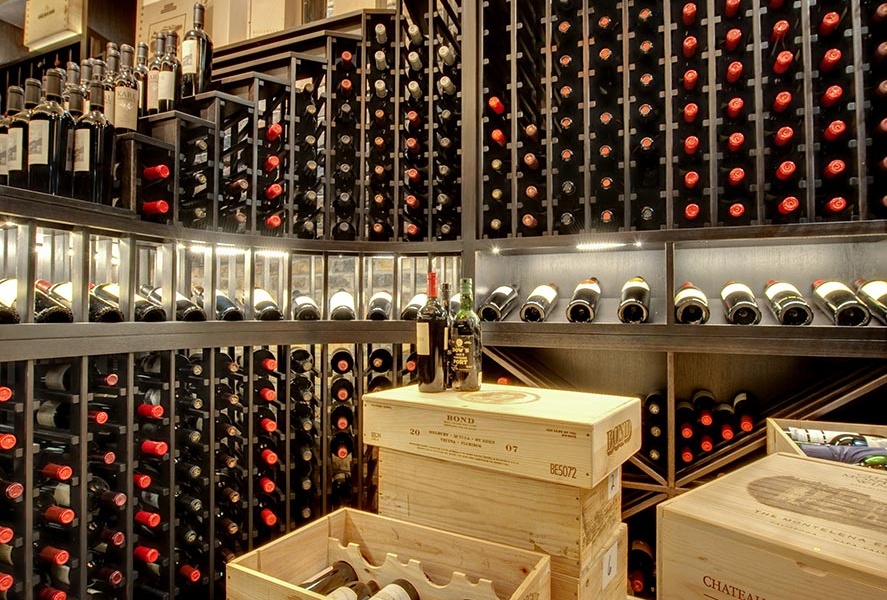 Custom Wine Cellar Shelves and Racks
