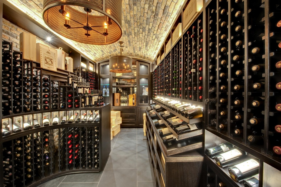 Main View Custom Wine Cellar