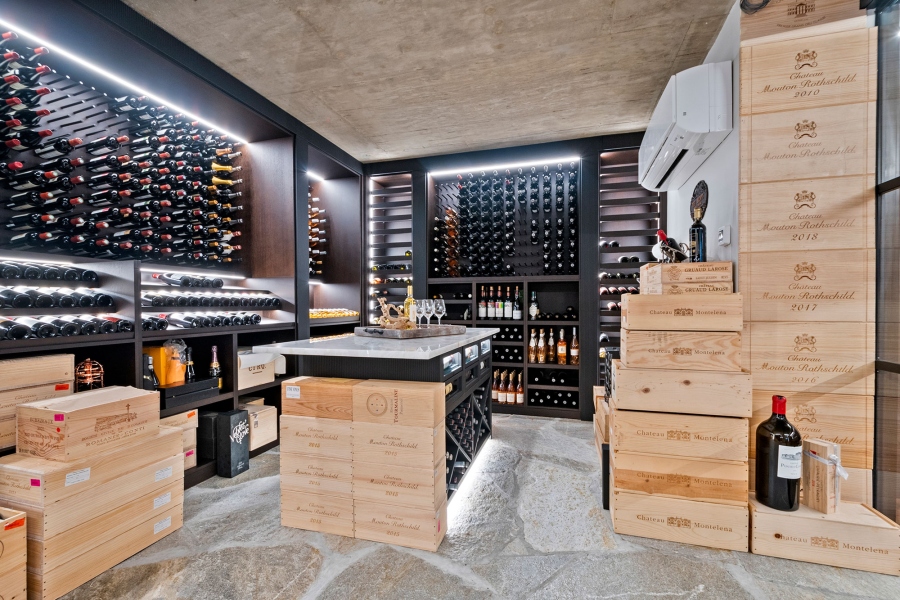 Modern Wine Cellar
