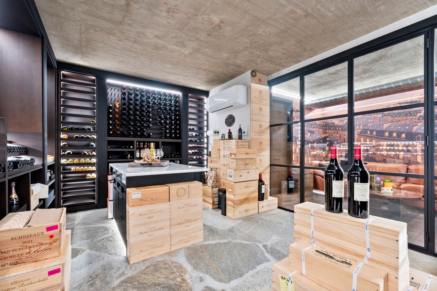 Modern Wine Cellar